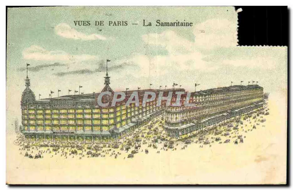 La Samaritaine — Vue de l'édifice à Paris — VUES DE PARIS — La Samaritaine - Frente