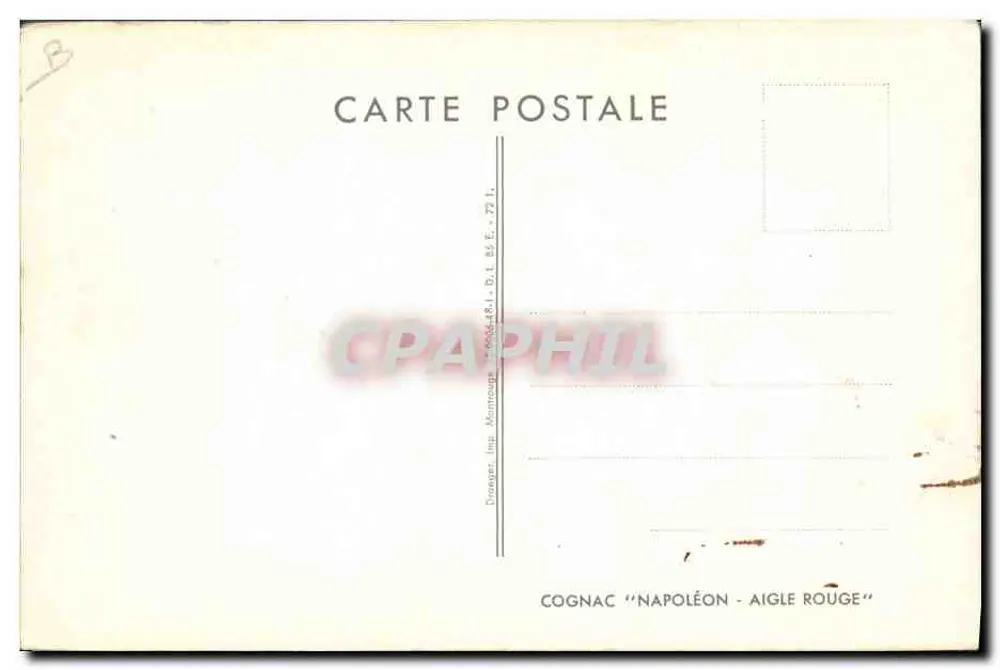 Destilarias Léopold Bruguerolle — Cognac — editor Matha/Cognac - Verso