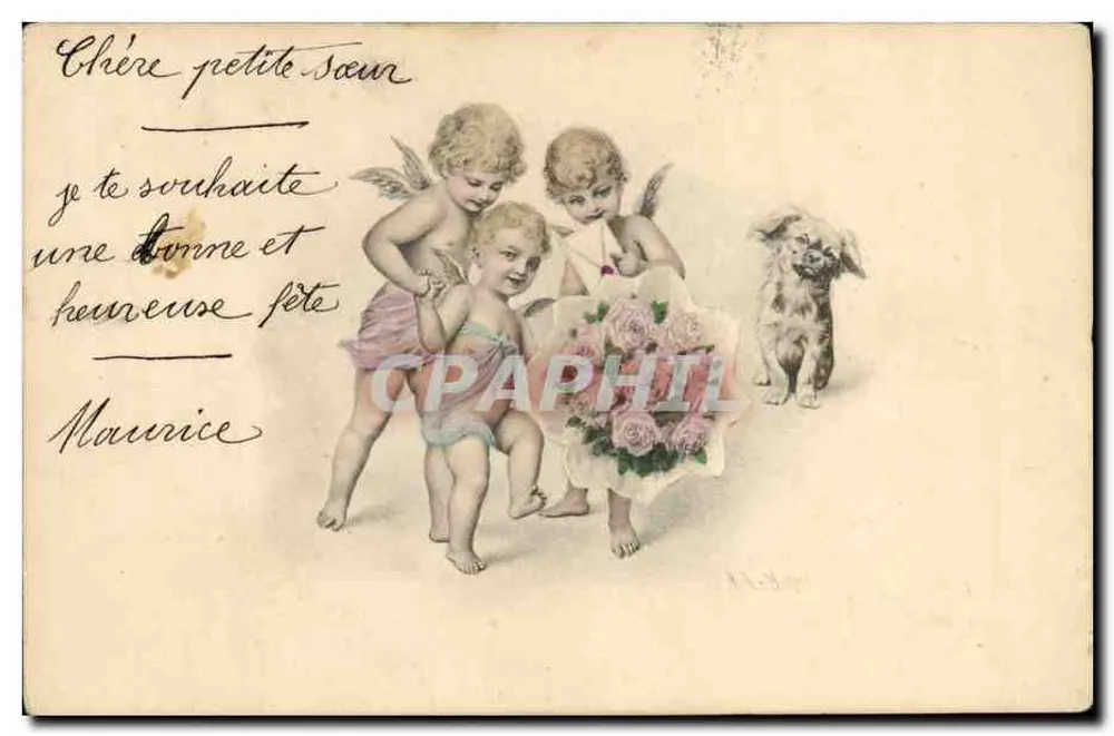 Lieber kleiner Bruder — Geburtstagsgrüße — M.M. Vienne, n° 160 - Vorderseite