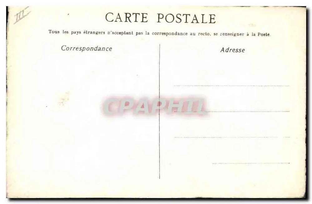 Edelweiss — Boa Ano — Carta postal com flor seca - Verso