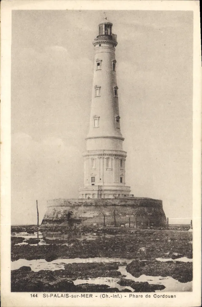 St-Palais-sur-Mer — Faro de Cordouan — (Ch.-Inf.) — n° 144 - Anverso
