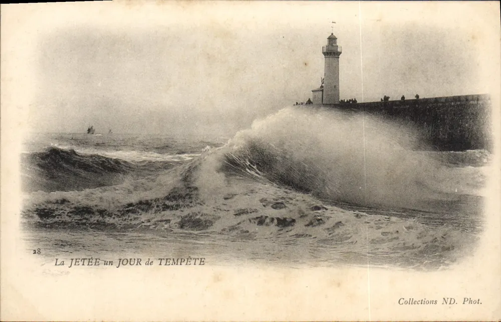 A Ponte em um Dia de Tempestade — Coleções ND. Fot. n°28 - Frente