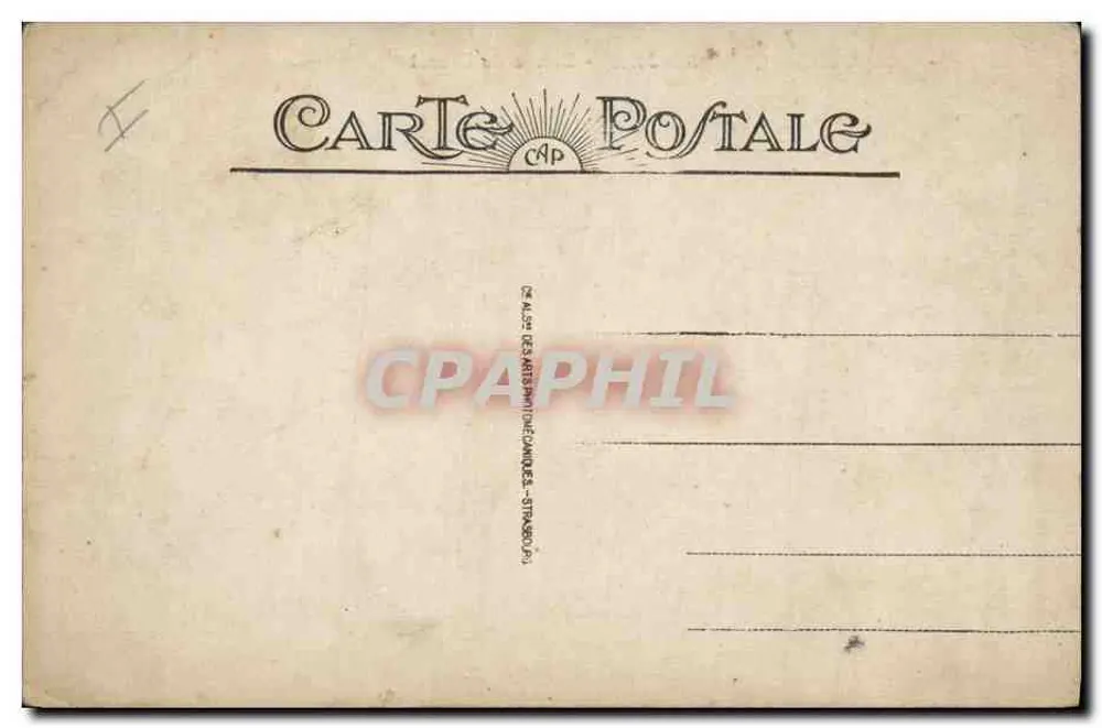 Dunkerque - Le Darsene - Ingresso al Canale — editore: ALSIE DES ARTS PHOTOGRAPHIQUES - STRASBOURG - Verso