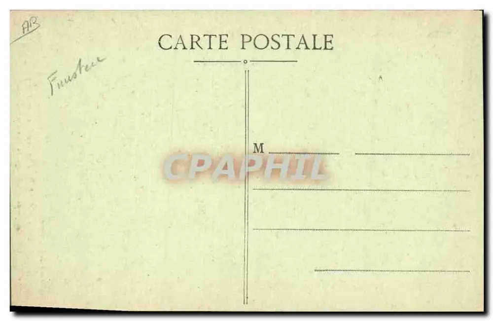 Das Beleuchtungsgerät des Leuchtturms Eckmühl — Sammlung von V. Dangier — Nr. 277 - Rückseite