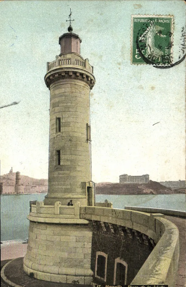 Farol da Joliette — Marselha — Editor: Aqua-Photo L.V. & Co. n°13 - Frente