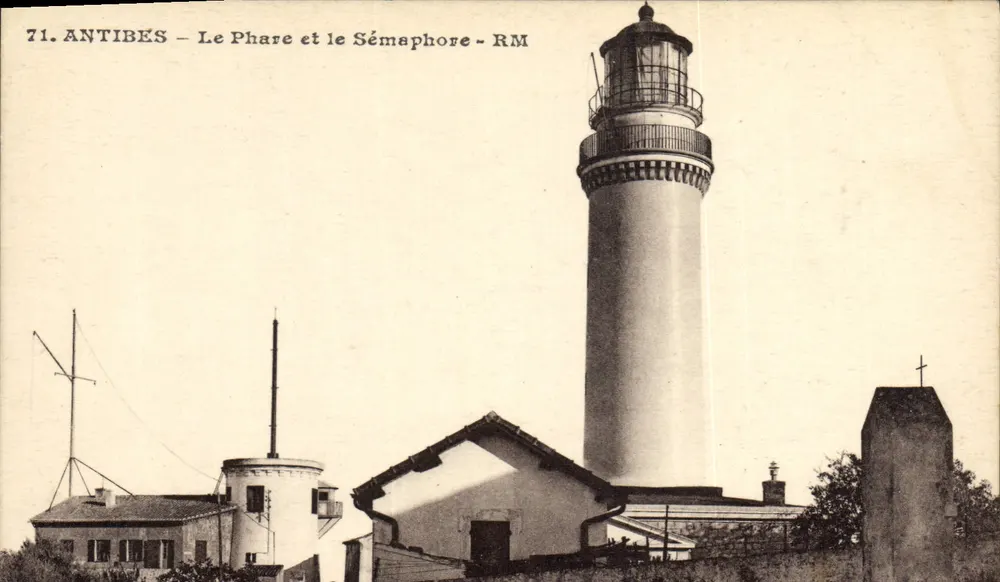 Antibes — Molo i Sémaphore — RM - Awers