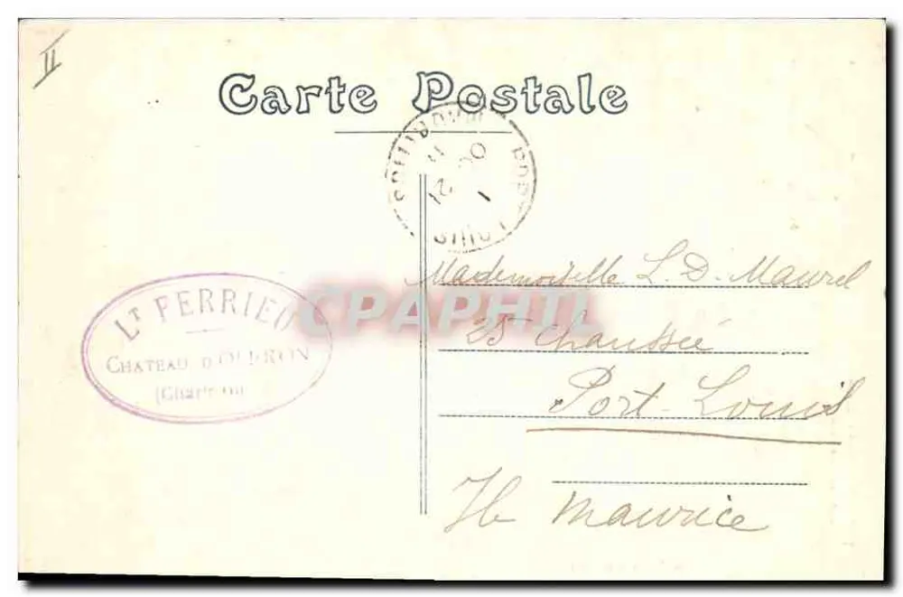 Molo Chassiron — Wyspa Oleron — Cliché Braun, n°1149 - Rewers
