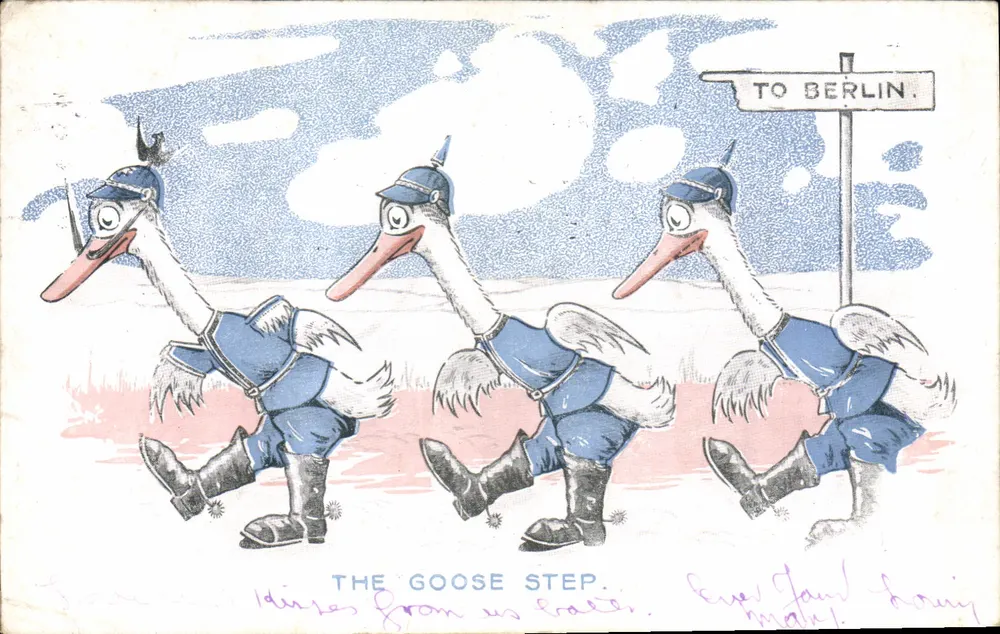Os patos em uniforme — O passo do pato — editor The 'Classic' Series, No. 11 - Frente