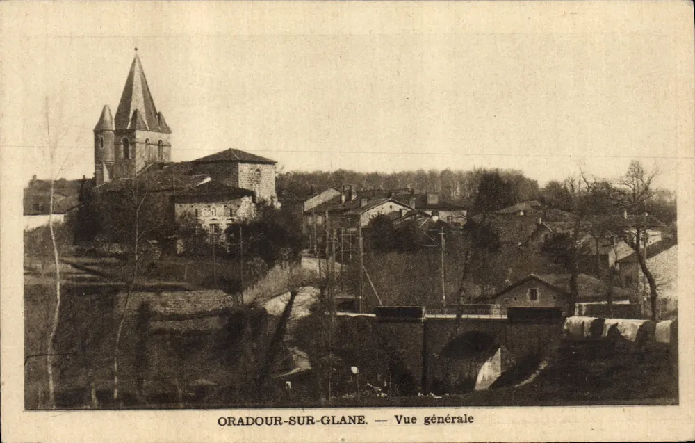 Oradour-sur-Glane — Vista geral - Frente