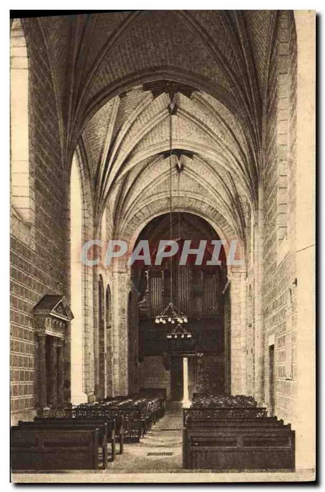 Nave der Abteikirche St-Pierre de Solesmes — Das Große Orgel — J. Malicot, phot. Sablé - Vorderseite