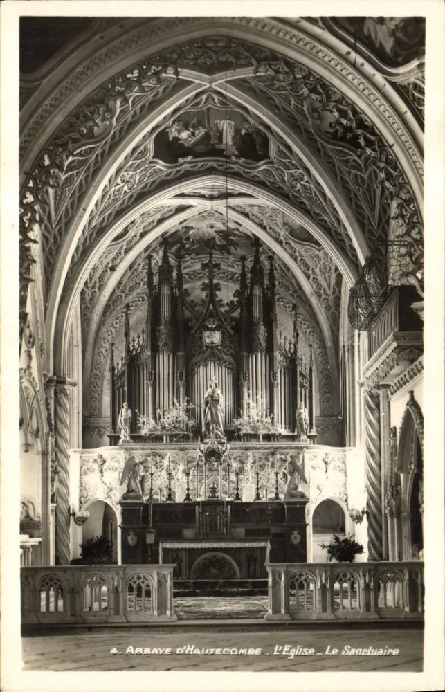 Abtei Haute-Côme - Die Kirche - Der Heiligtum - Vorderseite
