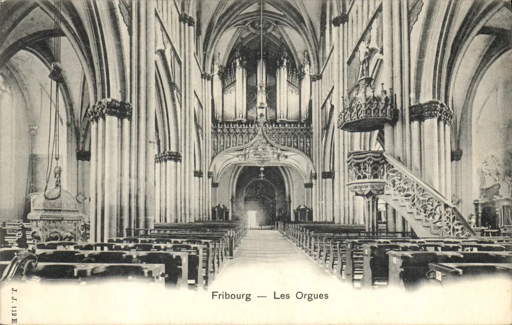Fribourg — Os Órgãos — J. J. 112E - Frente