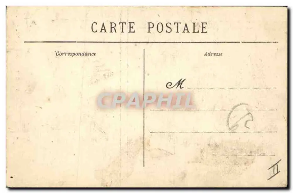 Menina jovem dos arredores de Brest — retrato — editor não identificado - Verso