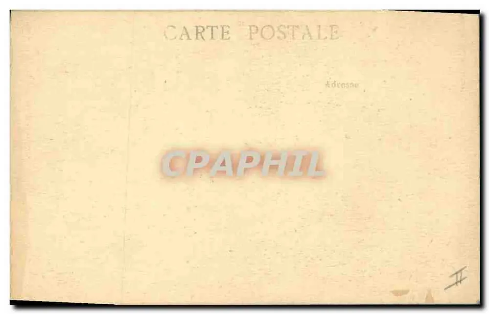 Junge Frau von der Insel Sein — Nachdenklich — Sammlung Vézane, Quimper - Rückseite