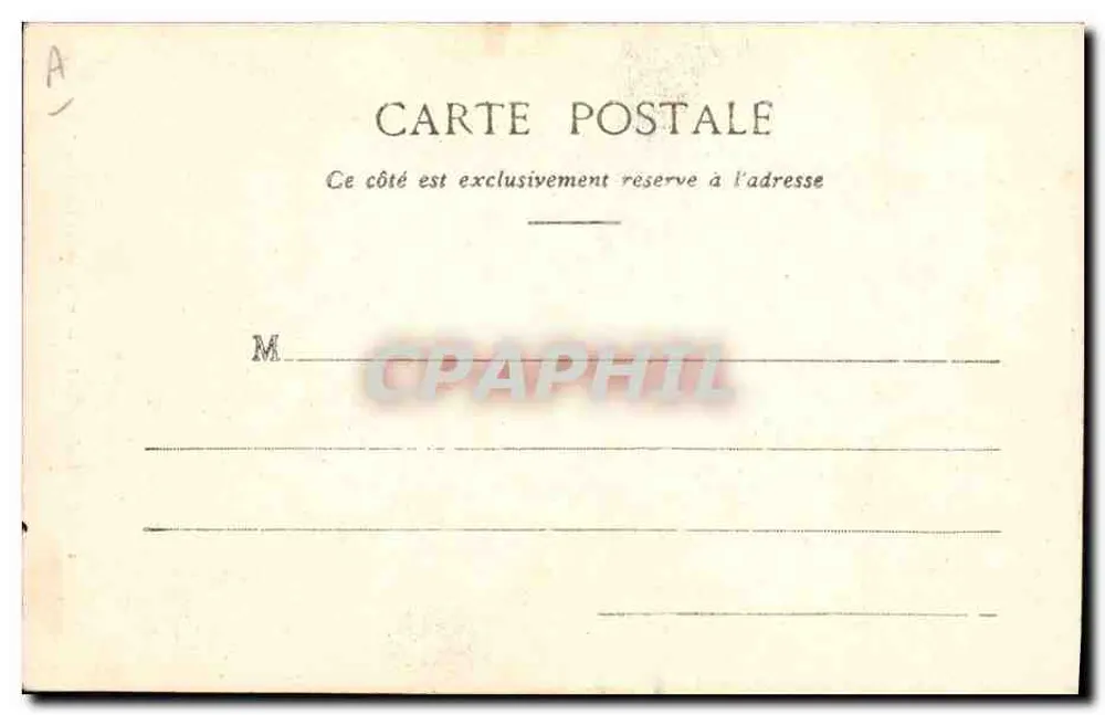 Pont-l'Abbé - Bigoudène en costume de fête — Collection Audrien, n° 273 - Verso