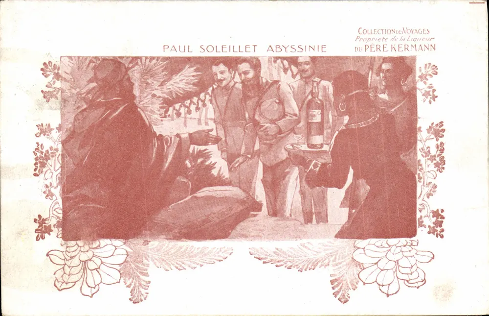Paul Soleillet in Äthiopien — Sammlung der Reisen des Vaters Kermann — Verlag Kermann - Vorderseite