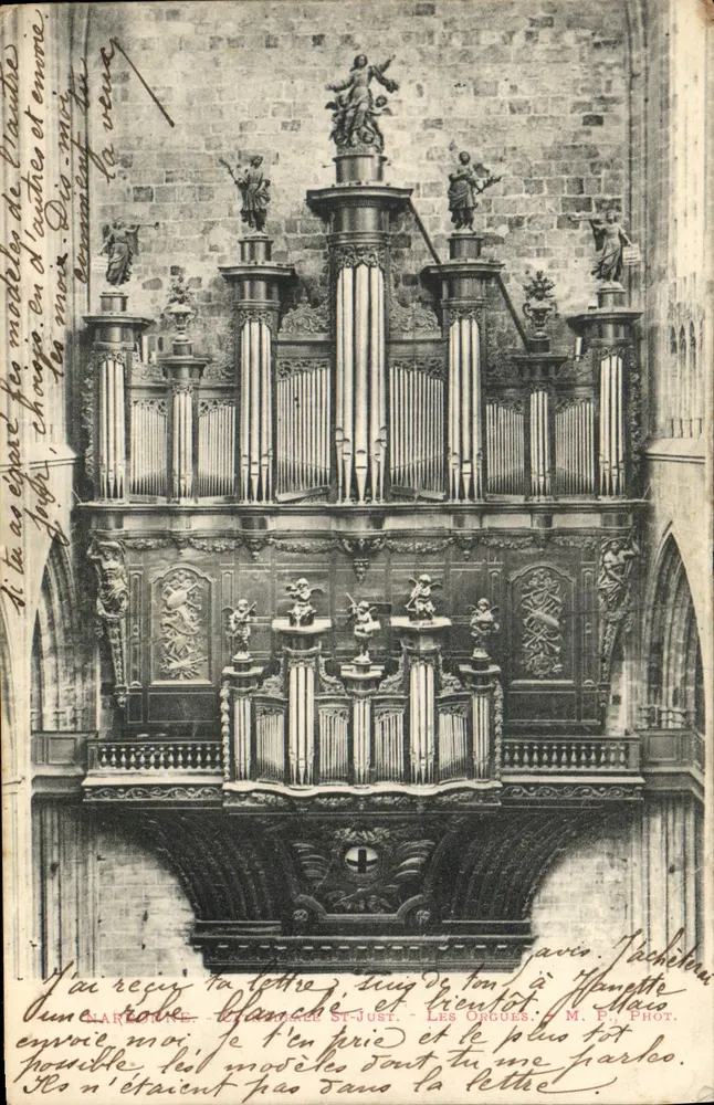 Orgel der Kathedrale Saint-Just — Nantes — M. F. Phot. - Vorderseite