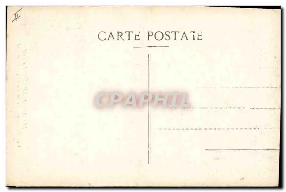 Carcassonne (Die Stadt) — Innenansicht der Basilika. Die Kirchenschiff — Unbekannter Verlag, Nr. 28 - Rückseite