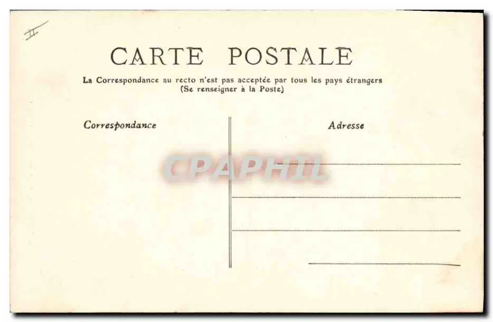 LYON - Interior de Saint-Nizier — editor MTLE, número de série 258 - Verso