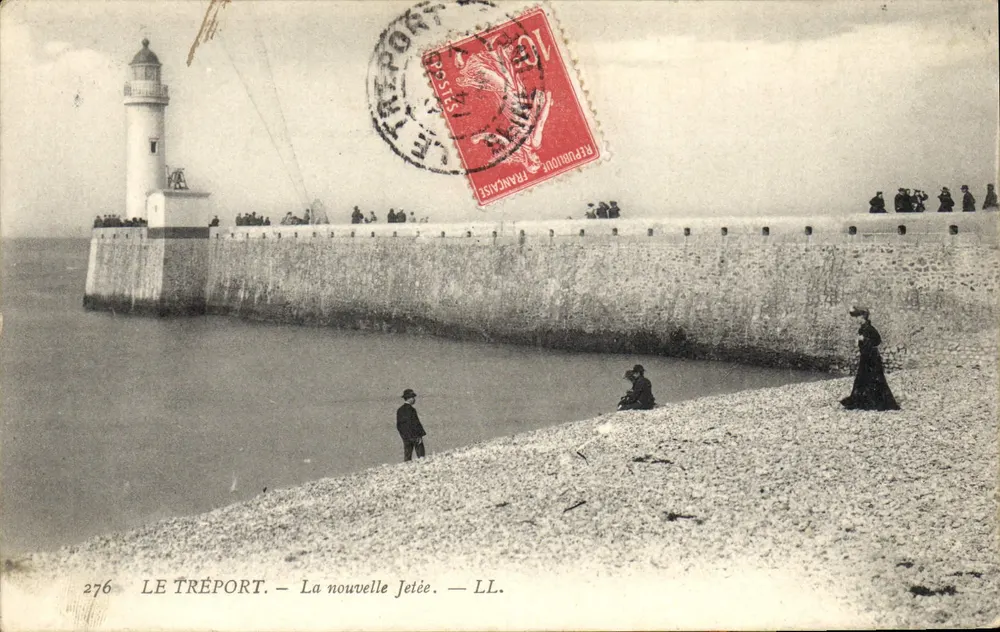 Le Tréport — De nieuwe Kade — LL. n°276 - Voorkant