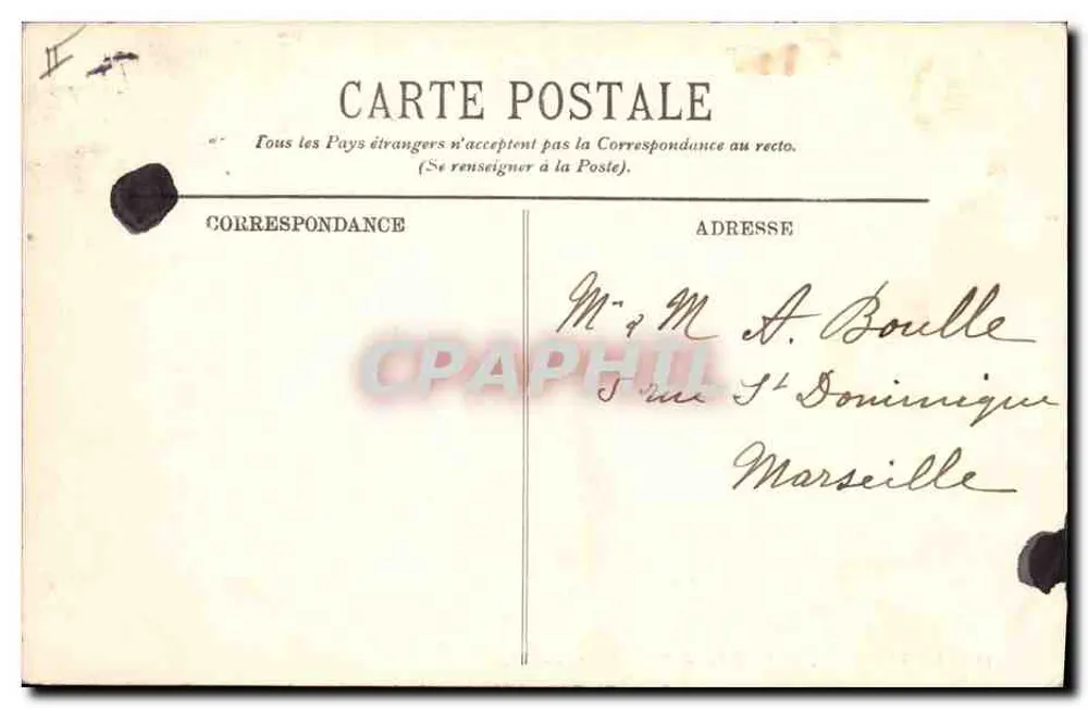 Le Tréport — As Pontas à Maré Alta — LL. - Verso