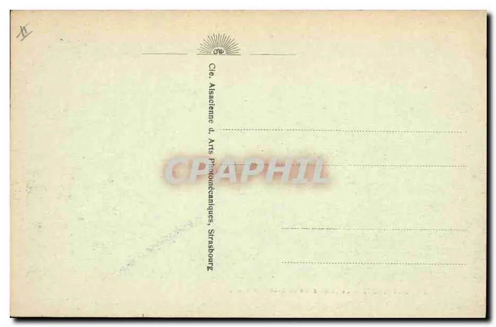 Le Tréport — Przylądek przy pełnej mierze — CAP, n° 90 - Rewers