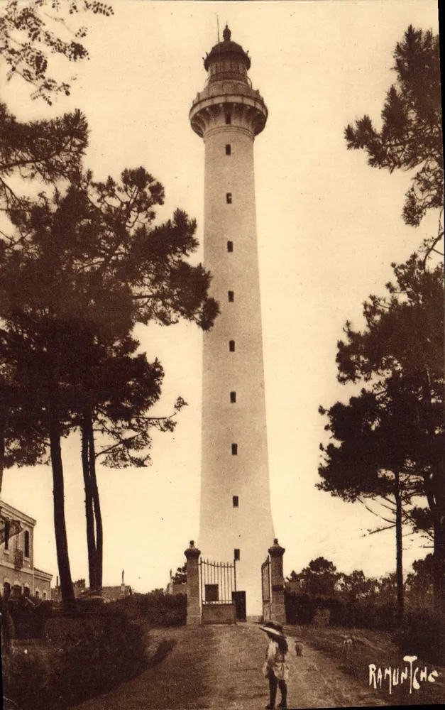 Leuchtturm La Coubre — Eingang zur Gironde — Éditions Artisques Raymond Bergevin - Vorderseite