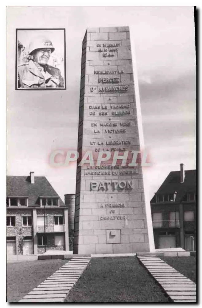 Monumento ao general Patton — Ayranches - Frente