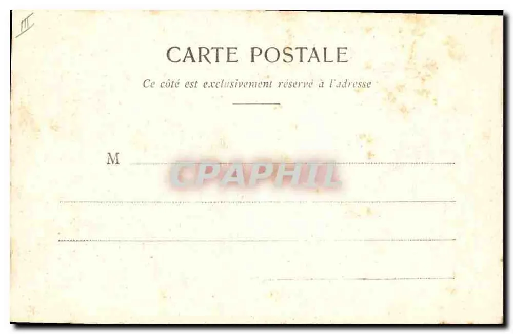 Algas marinhos, W. Indies — Coleção de Poulbresin, Cannes — Reprod. reservada - Verso