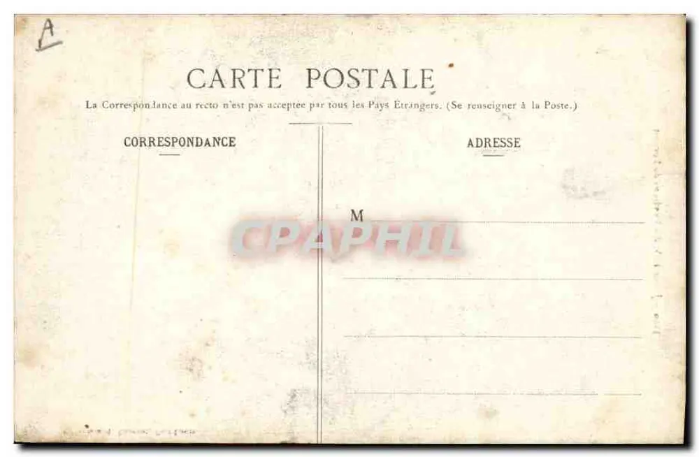 Jovem Menina dos Arredores de Lorient — H. Laurent, Paris - Verso