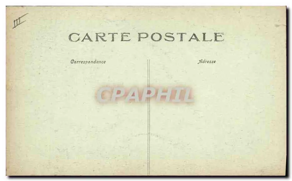 Junge Frau von DER INSEL SEIN — Sammlung Villard, Quimpet — n° 1244 - Rückseite