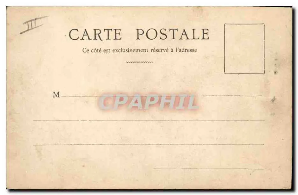 As Colheitas no Midi — Espécime de carta postal — Jean Bernard, editor, Nîmes-Paris - Verso