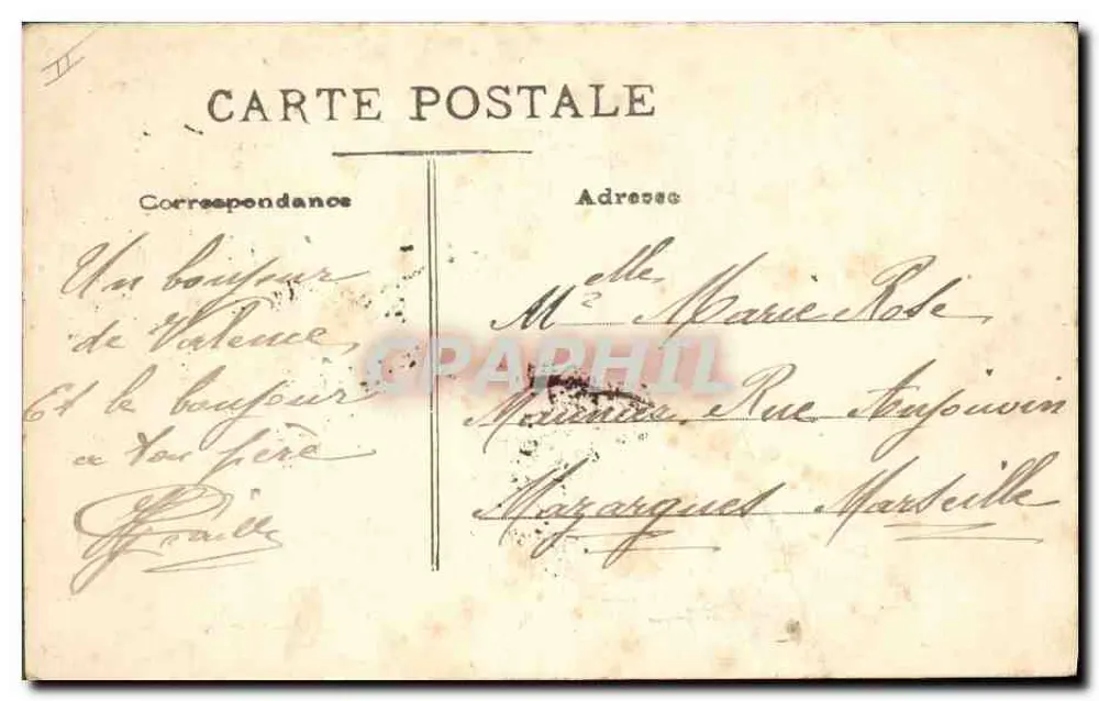 Corvée de Quartier — scène de nettoyage — éditeur Orebe, n° 10042 - Rewers