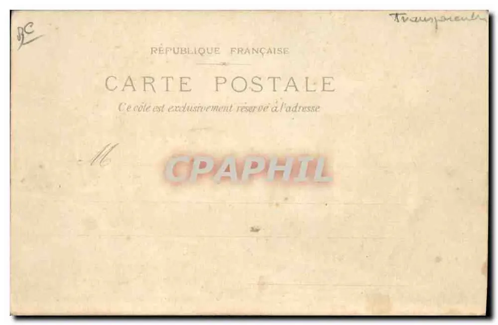Paris — Die Gare d'Orléans, Quai d'Orsay — Paris-Ausgabe - Rückseite