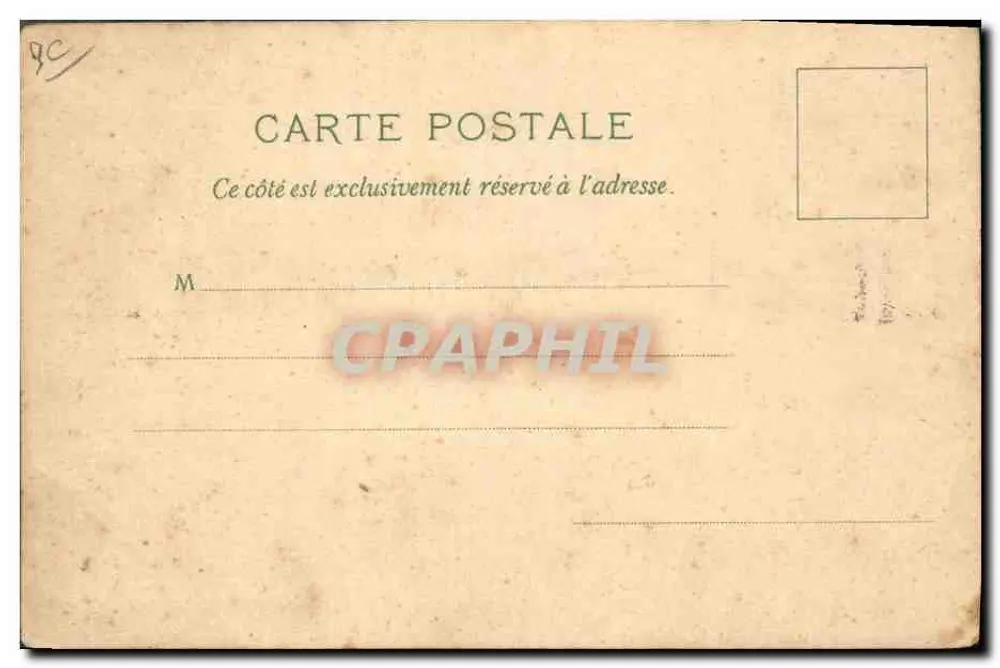 Weltausstellung 1900 — Champ de Mars — Verleger Minwitz & Zabben, Paris - Rückseite