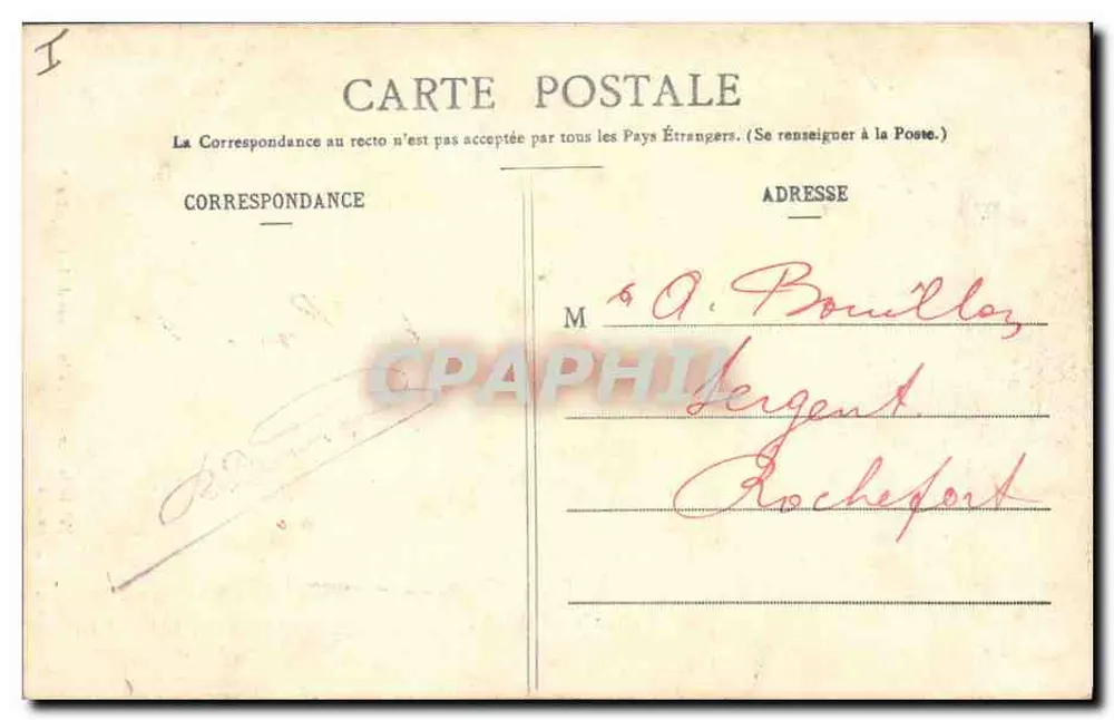 Schloss Versailles - Innenansicht der Kapelle — Frau Moreau, Verlag, Versailles - Rückseite