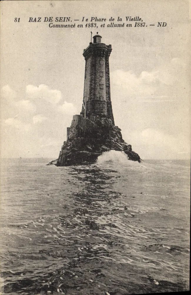 Raz de Sein — O Farol da Velha — ND - Frente