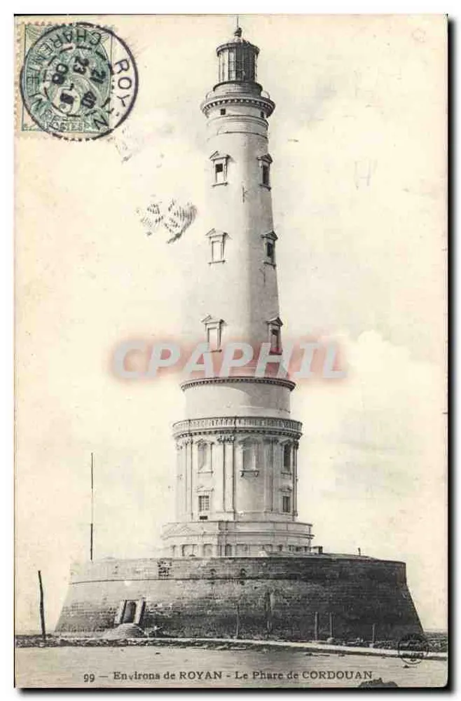 O Farol de Cordouan — Arredores de Royan — n°99 - Frente
