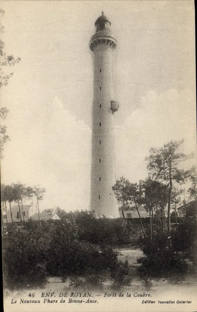 Der Neue Leuchtturm von Bonne-Anse — Wald von la Coubre — Edition Vouvelles Galeries - Vorderseite