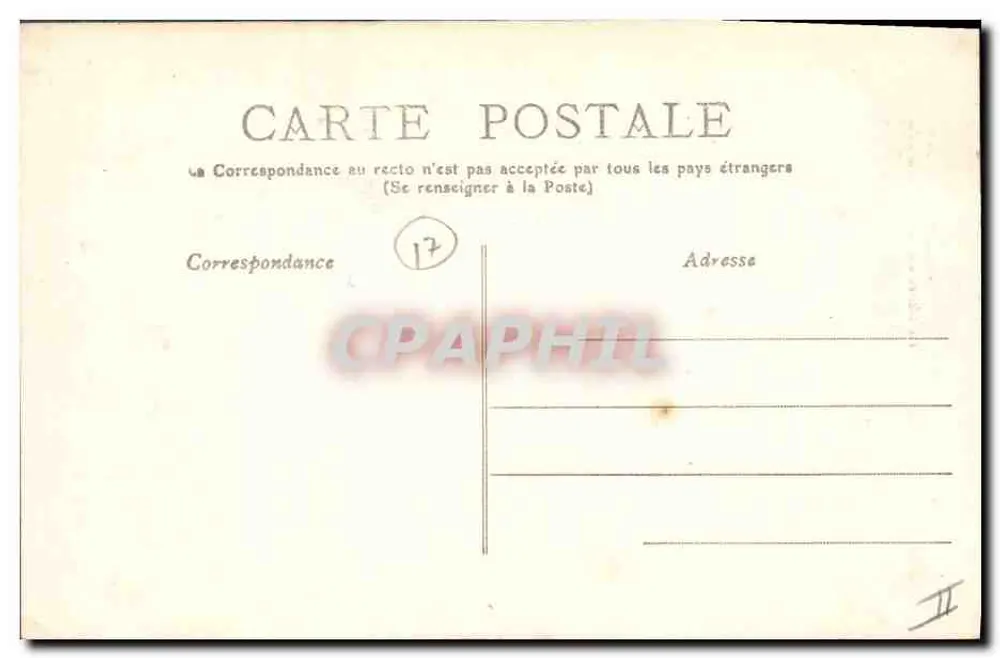 O Farol de Terre-Nègre — Arredores de Royan — n°114 - Verso