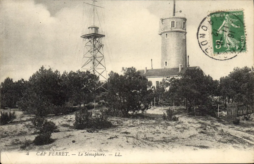 Cap Ferret — O Sémaphore — LL. - Frente