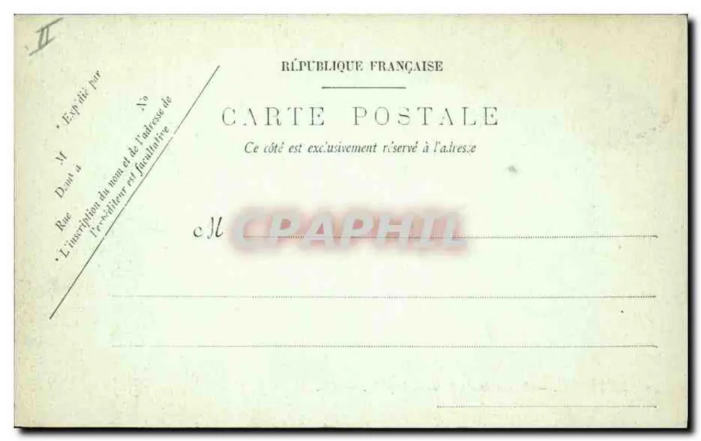 Le Havre — Die Abfahrt der Fischboote — LL. n°42 - Rückseite
