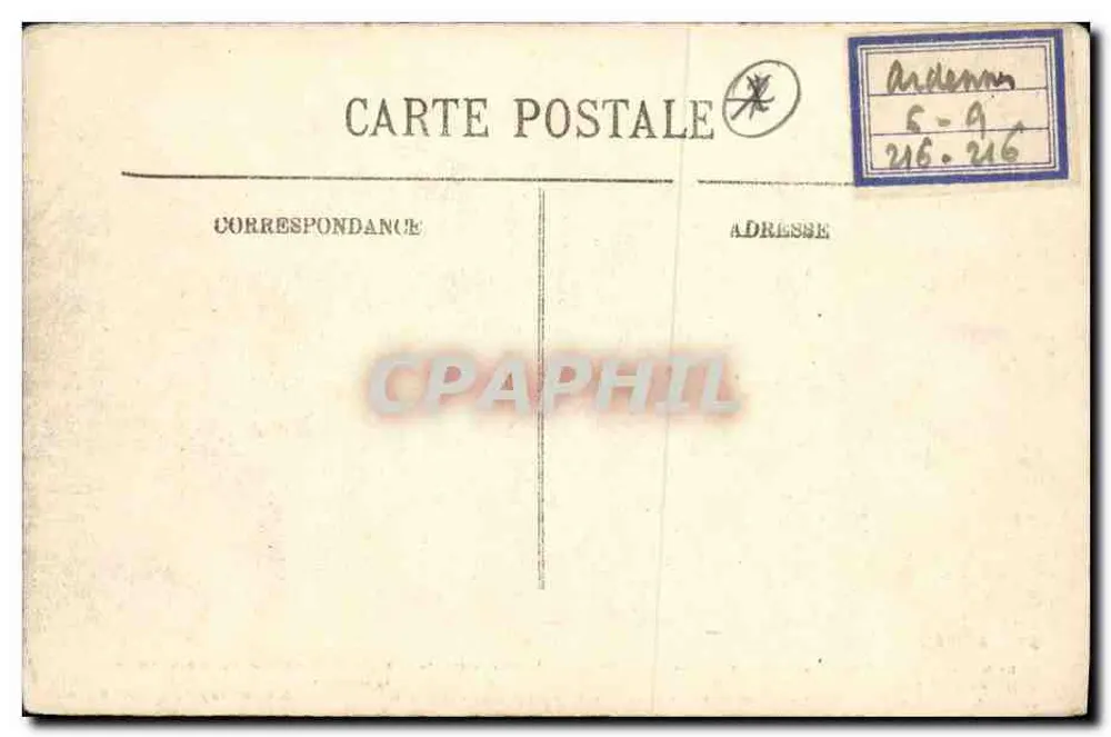 Schlacht bei Sedan — General Margueritte tödlich verwundet auf dem Plateau von Floing — Suzaine-Pierson, Verlag Sedan, n°31 - Rückseite