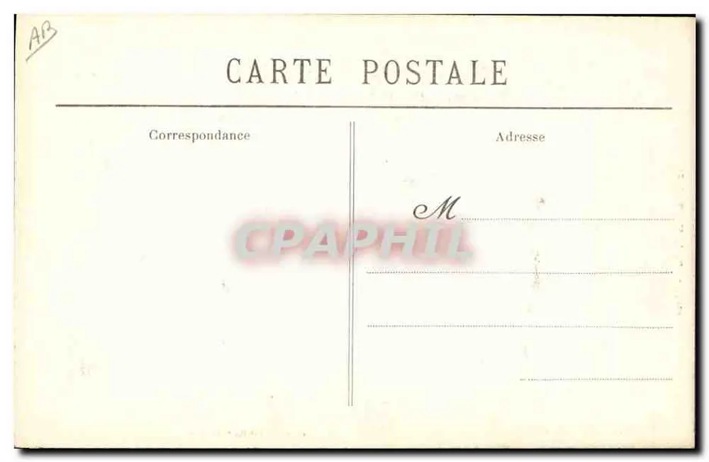 Casados de Pont-L'Abbé — Coleção Tilhird, Quimper — n° 1030 - Verso
