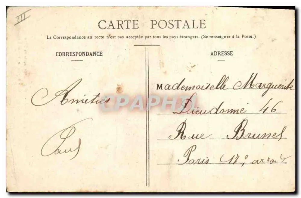 Im Bourg de Batz — Kostüme an Festtagen — Verleger: N° 268 der Sammlung G. I. D. von Nantes - Rückseite