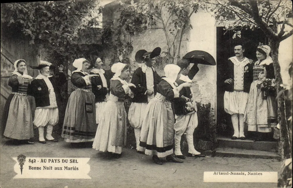 Gute Nacht den Brautleuten — Im Land des Salzes — Artaud-Nozais, Nantes - Vorderseite