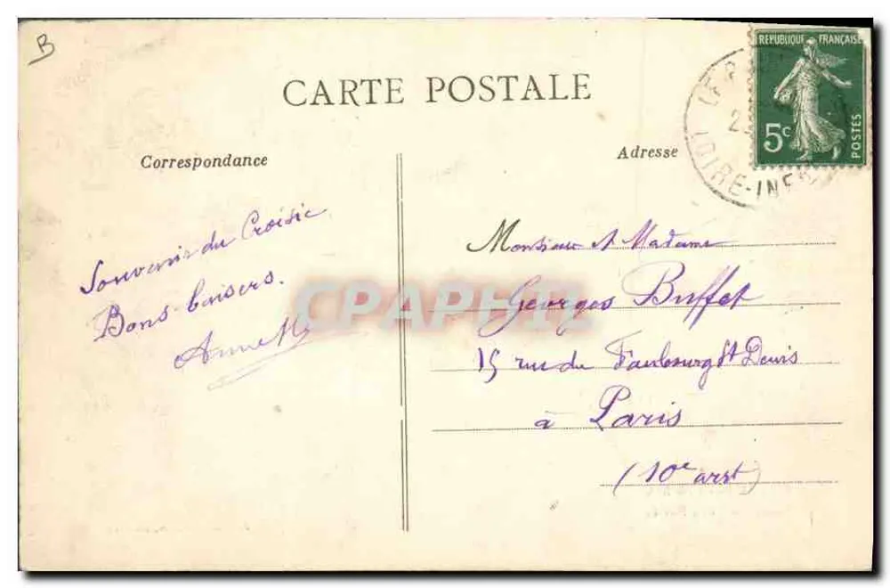 Gute Nacht den Brautleuten — Im Land des Salzes — Artaud-Nozais, Nantes - Rückseite