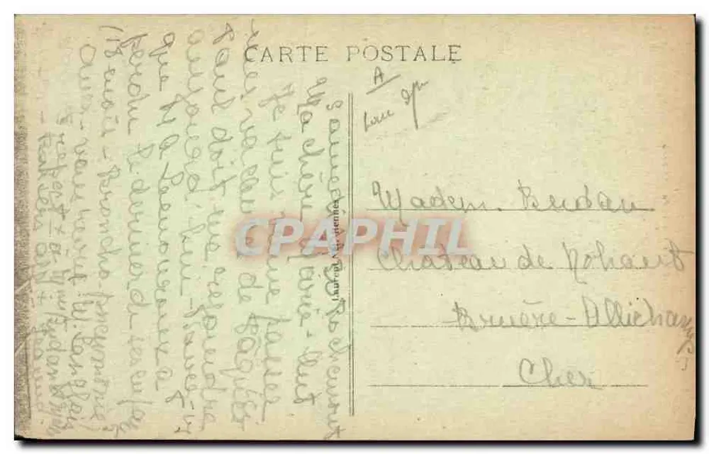 Bonne Vieille du Guémené — 3644 — Editor não identificado - Verso