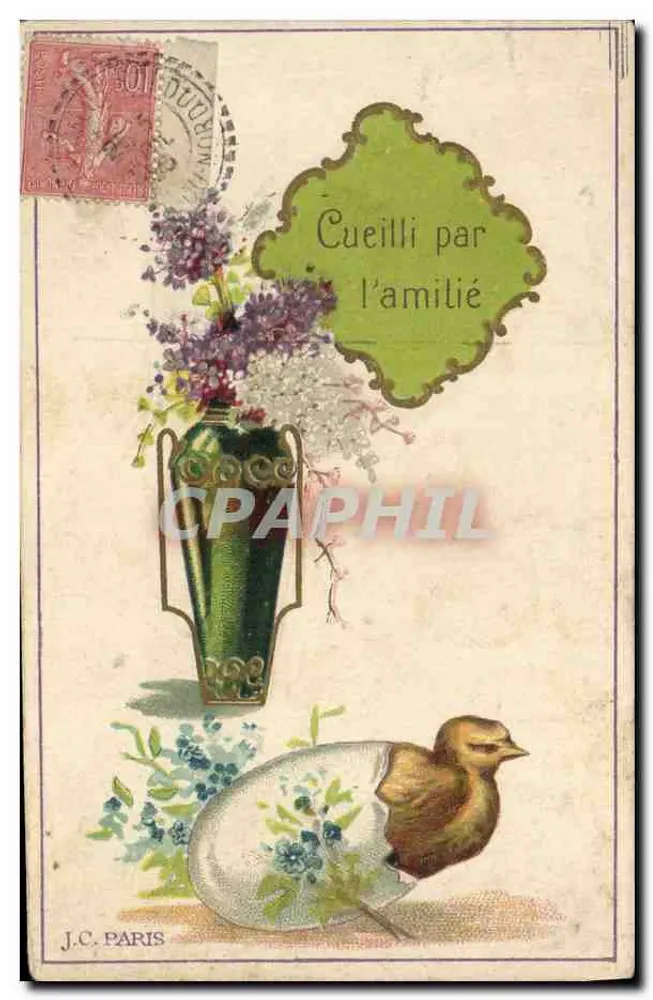 Flores e pinto — J.C. PARIS — n° 170 - Frente