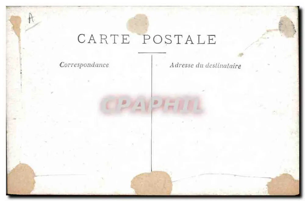 A tarefa do batalhão — Na caserna — editor Starack Frères, Paris - Verso